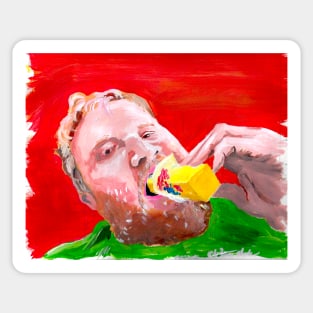 The Butter Challenge Sticker